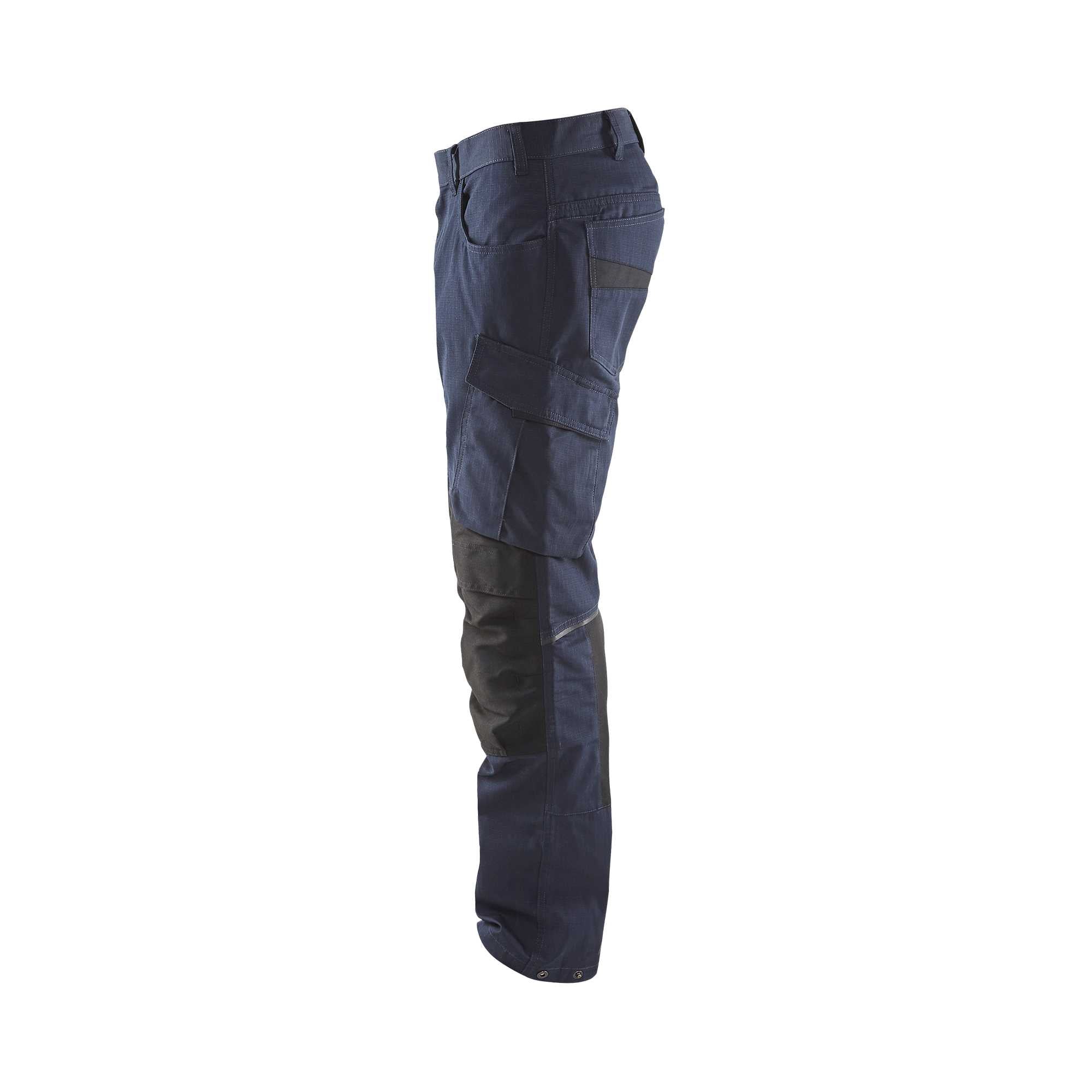 BLAKLADER 14951330 | Service Trousers with Stretch Work Trousers Men - Ripstop Fabric